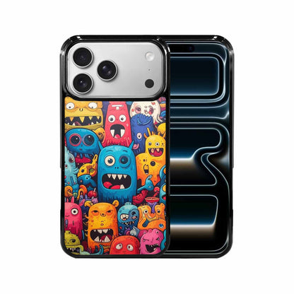iPhone 17 Pro Max Case — Small Cartoon Monster Character Cartoon Cute, Unique Phone Case Design