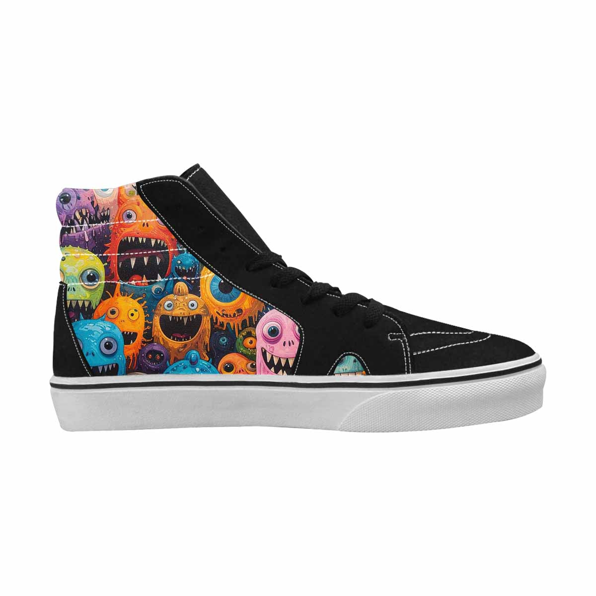 MEN'S Multi High Top Canvas Surreal Shoes