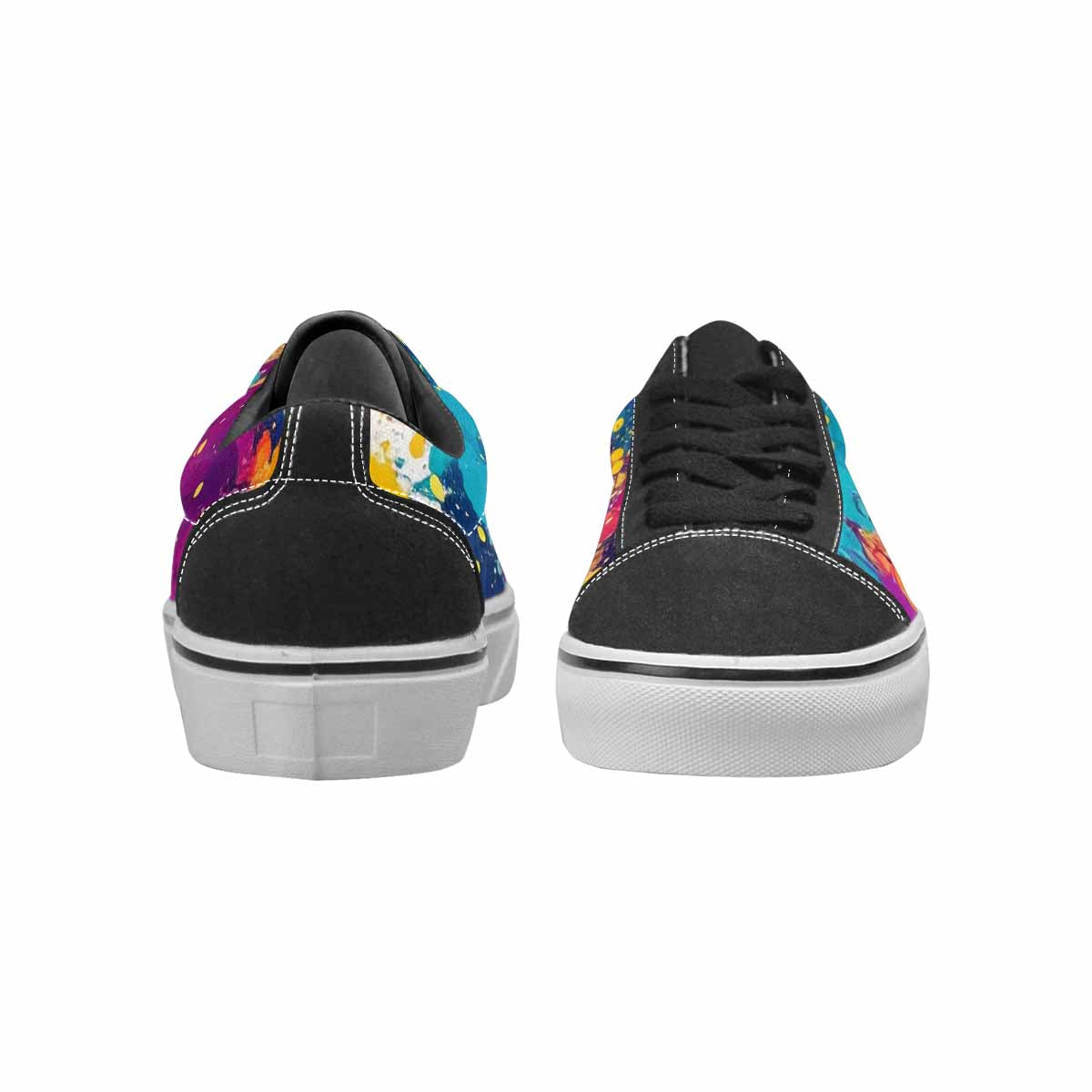 MEN'S Paint Splatter Canvas Lace-Up Dreamcore Sneakers