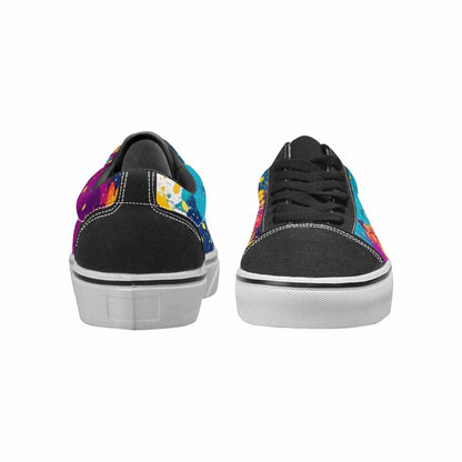 MEN'S Paint Splatter Canvas Lace-Up Dreamcore Sneakers
