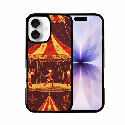 iPhone 17 Case — Vintage Circus Art Pattern Retro Vintage, Custom Phone Case