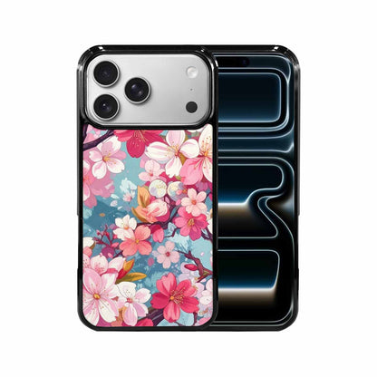 iPhone 17 Pro Max Case — Cherry Blossom Branch Cherry Original Art, Customized Protective Case