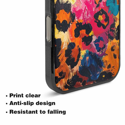 iPhone 16 Pro Case — Full Color Vibrant Animal Print Animal, Original Design Phone Case