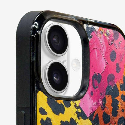 iPhone 16 Plus Case — Full Color Vibrant Animal Print Animal, Custom Printed Phone Case