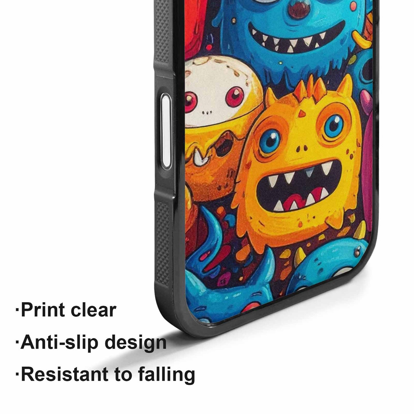 iPhone 17 Case — Small Cartoon Monster Character Cartoon Cute, Custom Phone Case