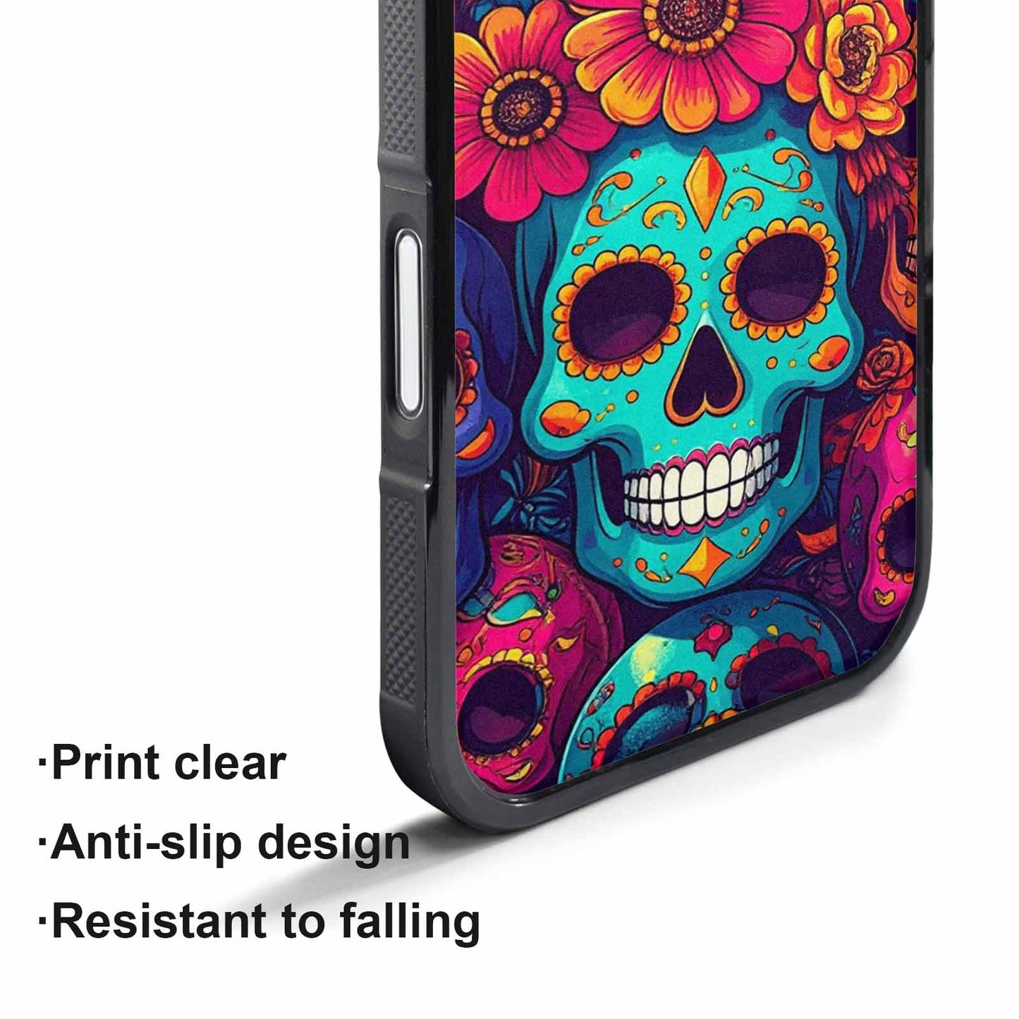 iPhone 17 Pro Max Case — Skull Dark Art Gothic Print Gothic, Custom Print Case Cover
