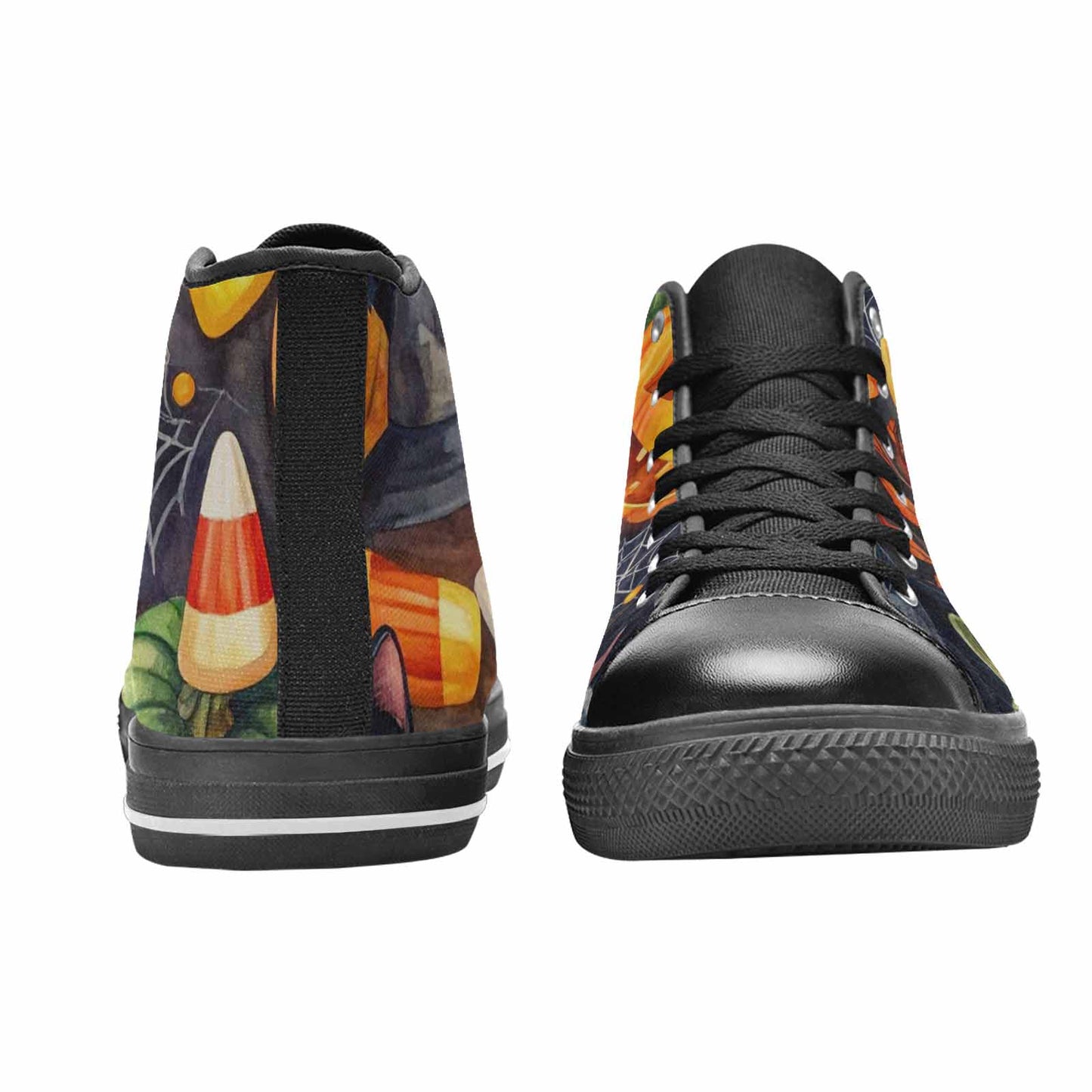 MEN'S Halloween High Top Canvas Grunge Sneakers