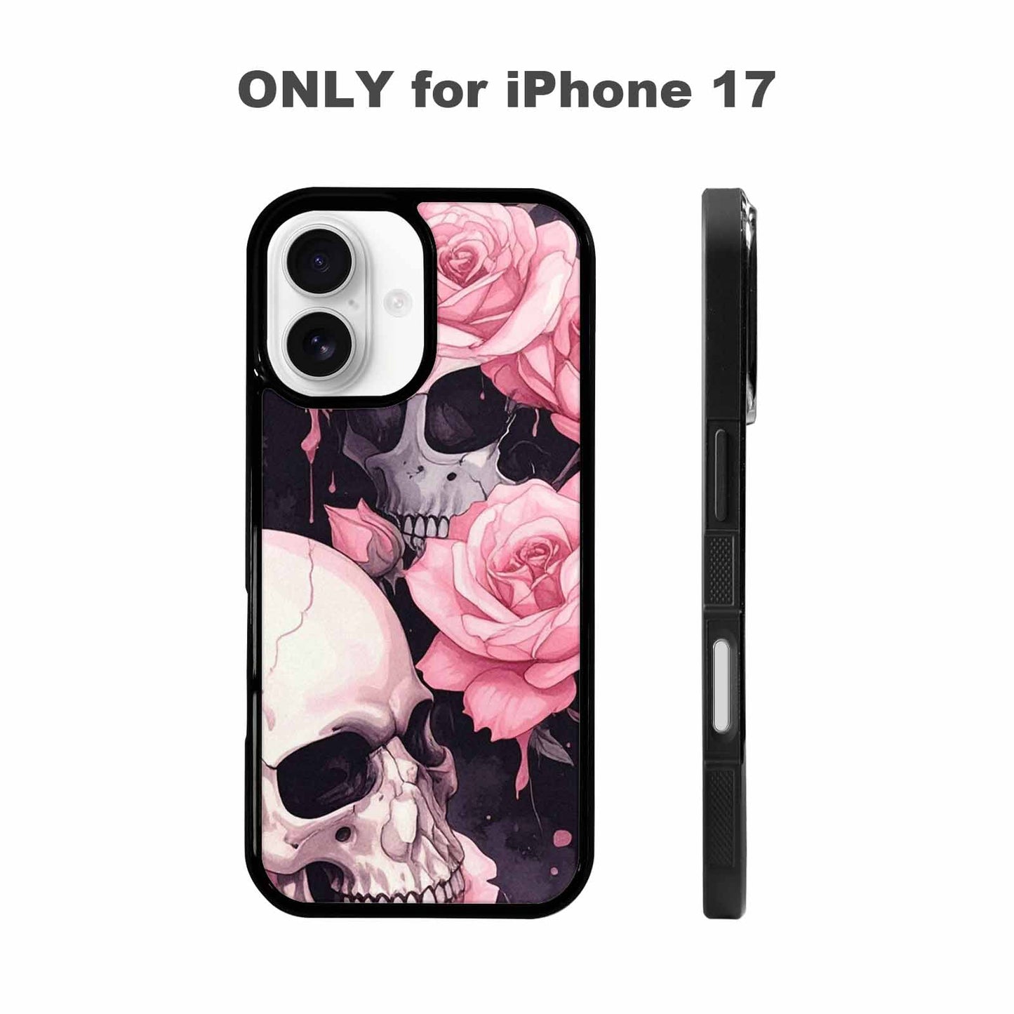 iPhone 17 Case — Skull Dark Art Gothic Print Gothic, Original Design Phone Case