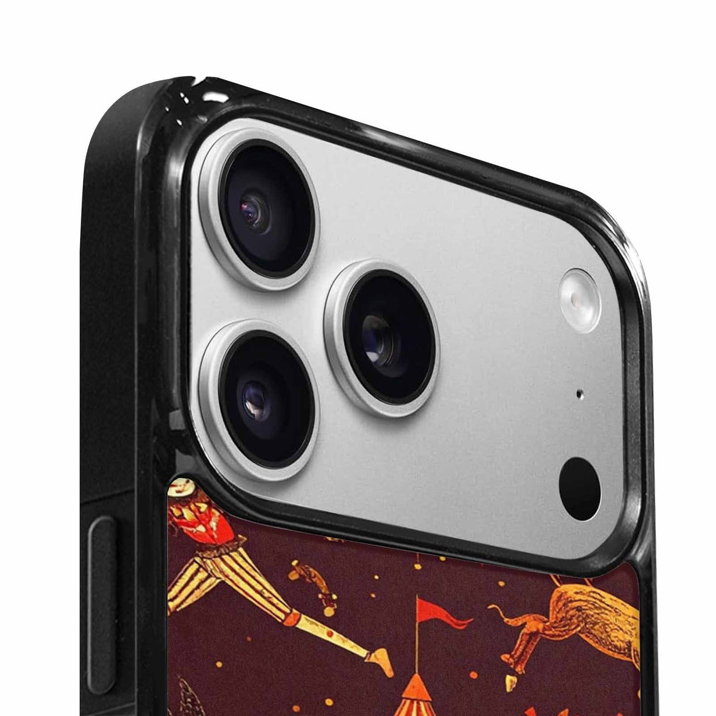 iPhone 17 Pro Max Case — Vintage Circus Art Pattern Retro Vintage, Original Design Phone Case