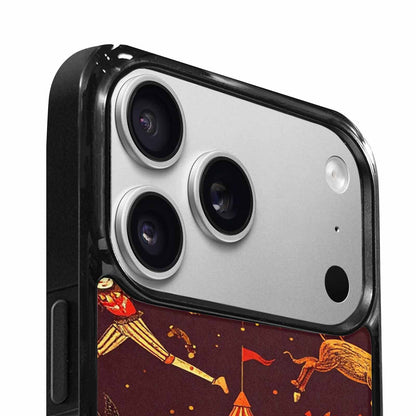 iPhone 17 Pro Max Case — Vintage Circus Art Pattern Retro Vintage, Original Design Phone Case