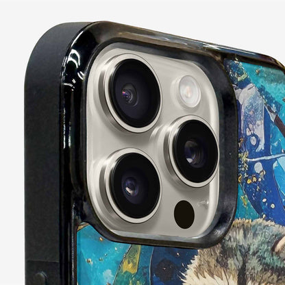 iPhone 16 Pro Case — Raccoon Bandit Raccoon Bandit Pattern Hundreds, Original Design Phone Case