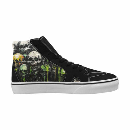 MEN'S Rainbow From Skull S High Top Canvas Dreamcore Shoes