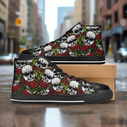 Freaky Shoes® Skulls & Roses Women - Freaky Shoes®