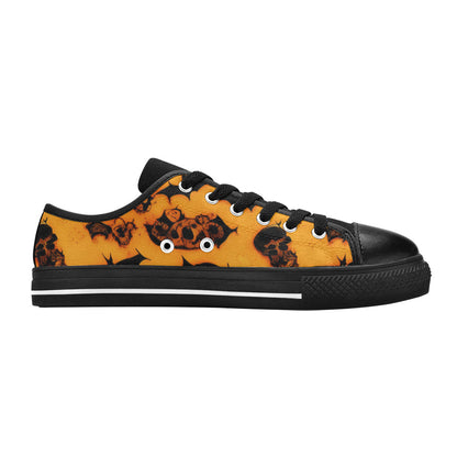 MEN'S Halloween Art 2 Canvas Wallpaper Art Custom Sneakers