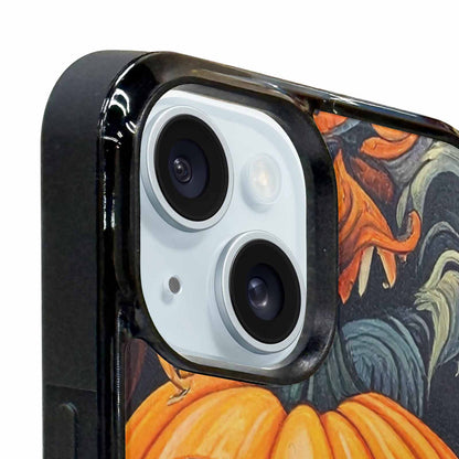 iPhone 15 Case — Cartoon Pumpkin Monster, Customized Protective Case