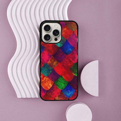 iPhone 16 Pro Max Case — Snake Print Dark Seamless Pattern Vibrant, Original Design Phone Case
