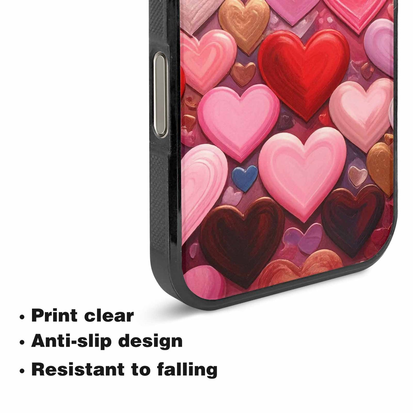 iPhone 16 Pro Max Case — No Words Or Writings On The, Custom Designed Case Cover