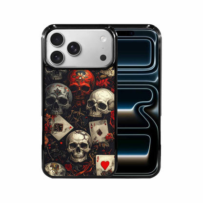 iPhone 17 Pro Max Case — Skull Dark Art Gothic Print Gothic, Custom Art Phone Cover