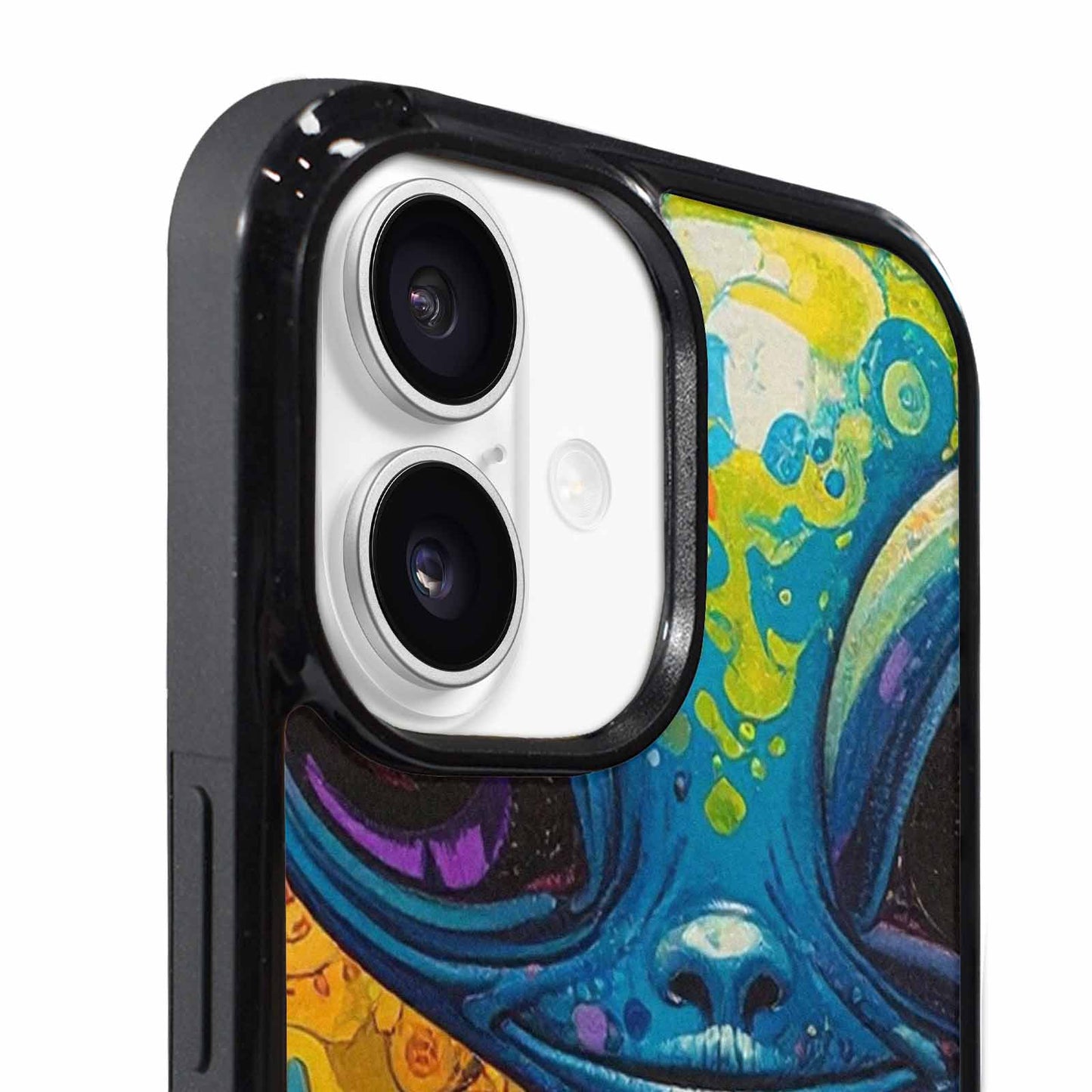 iPhone 17 Case — Cartoon Alien Characters Alien Scifi, Custom Art Phone Cover