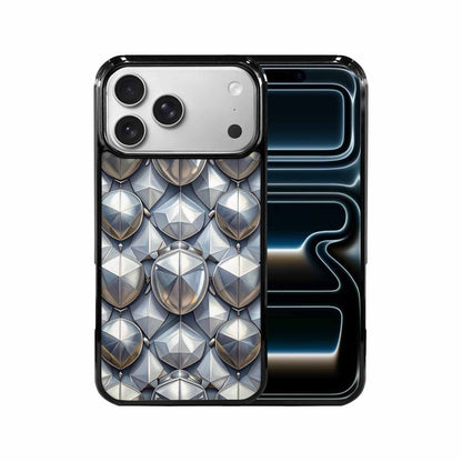 iPhone 17 Pro Max Case — Chrome Entomology Beetle Original Art, Original Design Phone Case