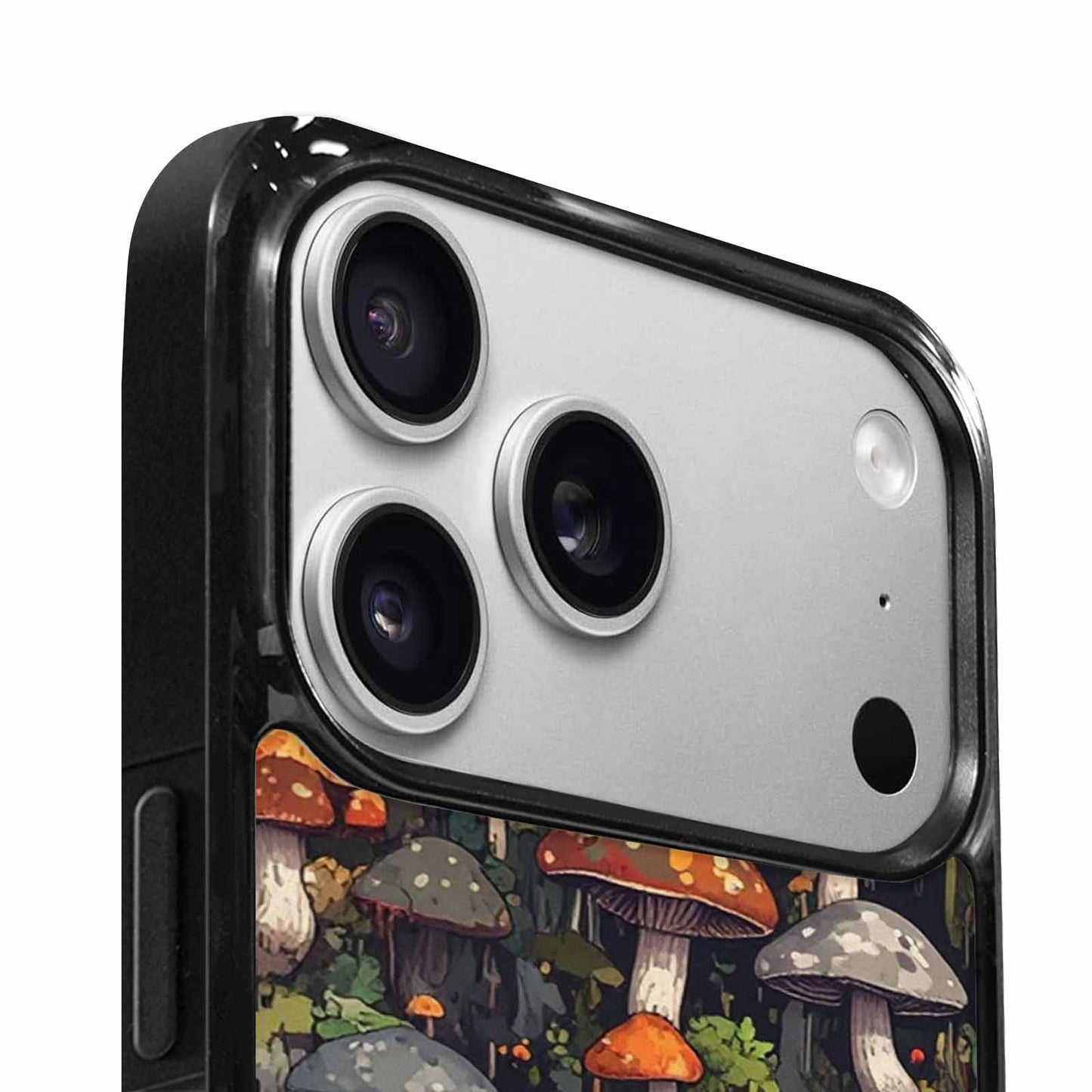 iPhone 17 Pro Case — Mushrooms Camomushrooms Patter Fcc Camo, Custom Printed Phone Case