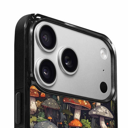 iPhone 17 Pro Case — Mushrooms Camomushrooms Patter Fcc Camo, Custom Printed Phone Case