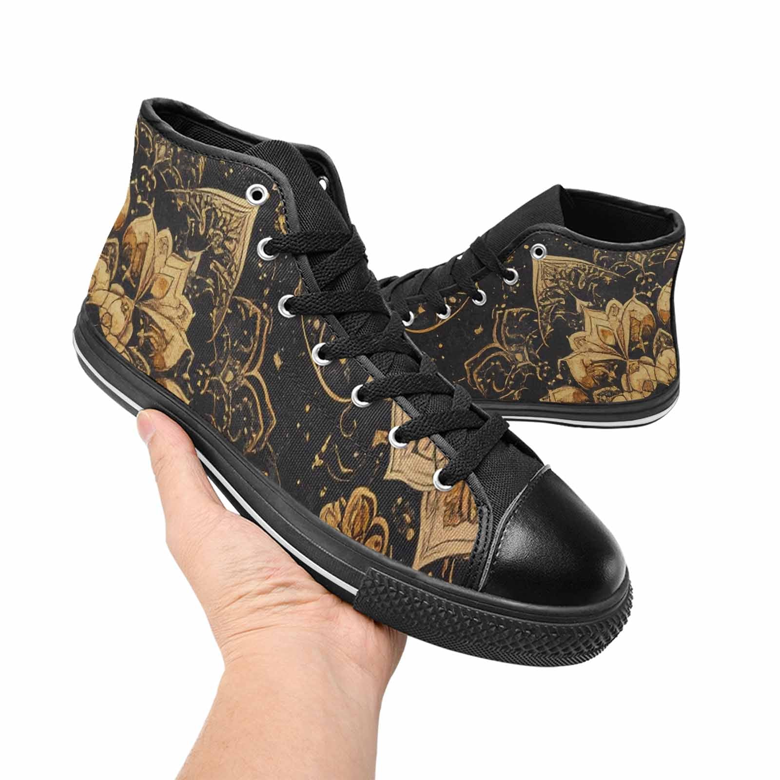 WOMEN'S Mandala High Top Canvas Aesthetic Shoes