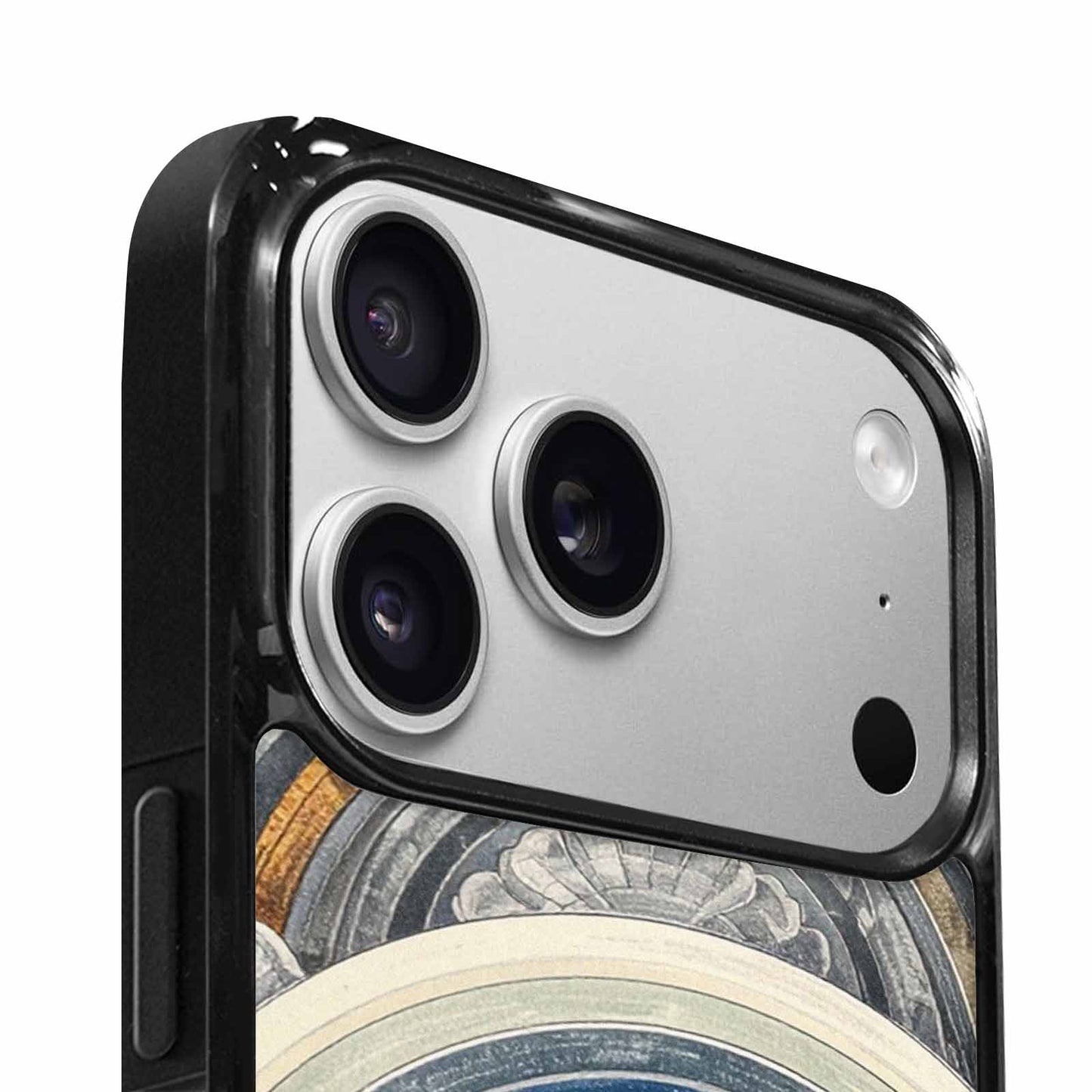 iPhone 17 Pro Max Case — Hand Drawn Damask Original Art, Custom Phone Case