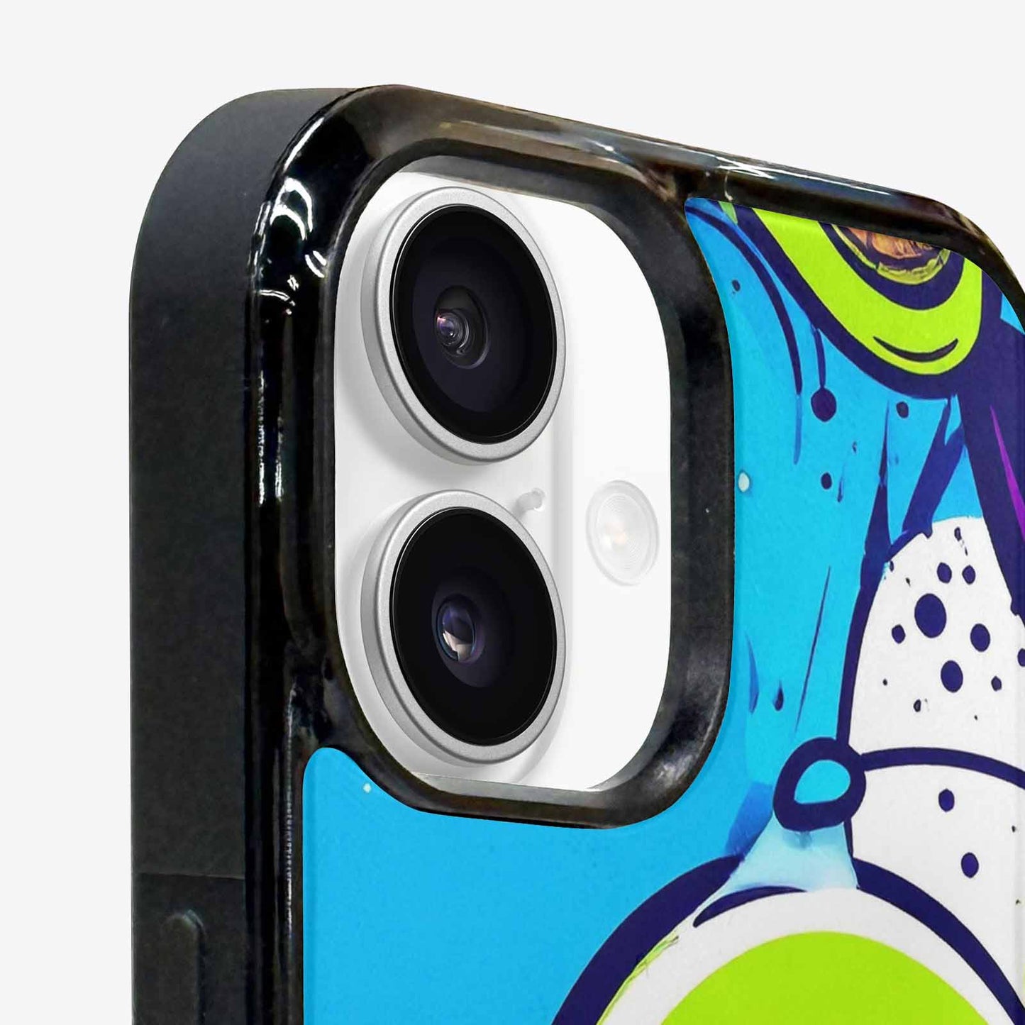 iPhone 16 Case — Acid Wash Cartoon Custom Personalized Phone, Custom Printed Phone Case