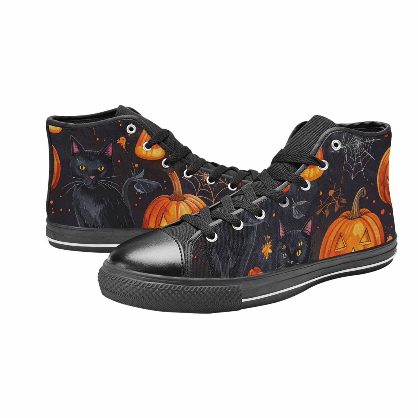 MEN'S Halloween High Top Canvas Dreamcore Custom Sneakers