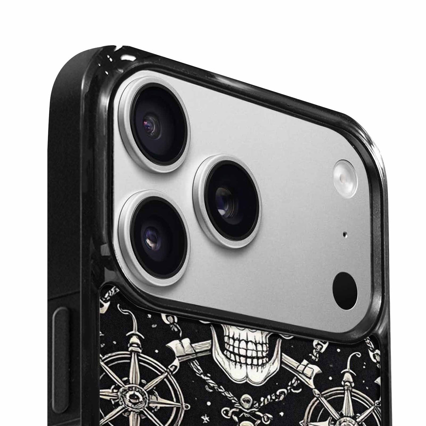 iPhone 17 Pro Max Case — Skull And Crossbones Pirate Gothic Skulls, Custom Made Phone Cover