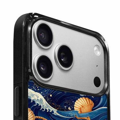 iPhone 17 Pro Case — Small Ocean Wave Pattern Randomly Original, Original Design Phone Case