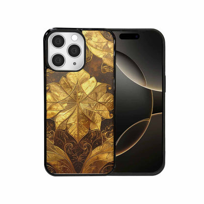 iPhone 15 Pro Max Case — Klimt Gold Leaf Artwork Pattern, Original Design Phone Case