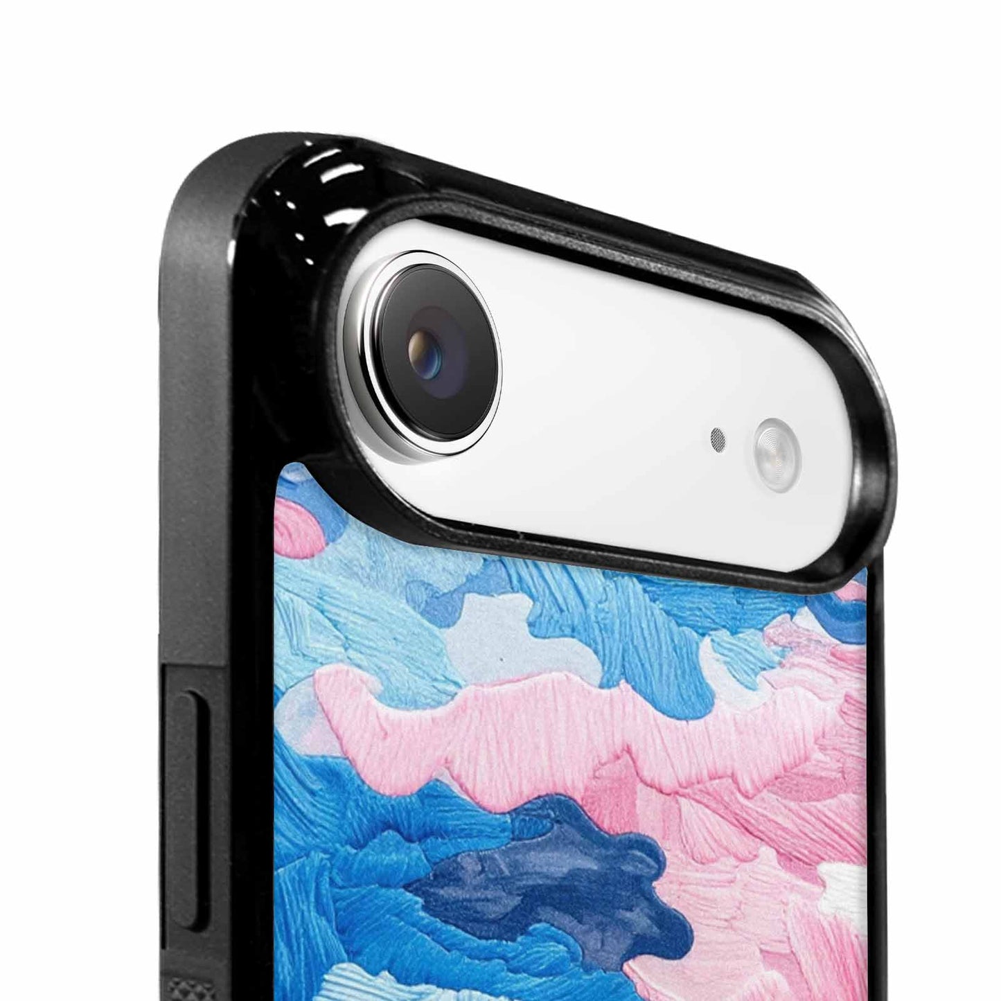 iPhone 17 Air Case — Vivid Camo Transgender Pride Camo, Custom Art Phone Cover