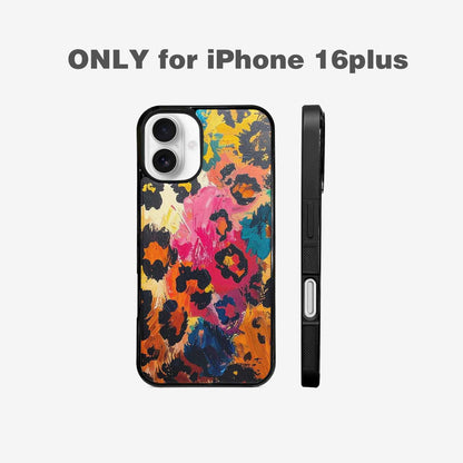 iPhone 16 Plus Case — Full Color Vibrant Animal Print Animal, Custom Made Phone Cover