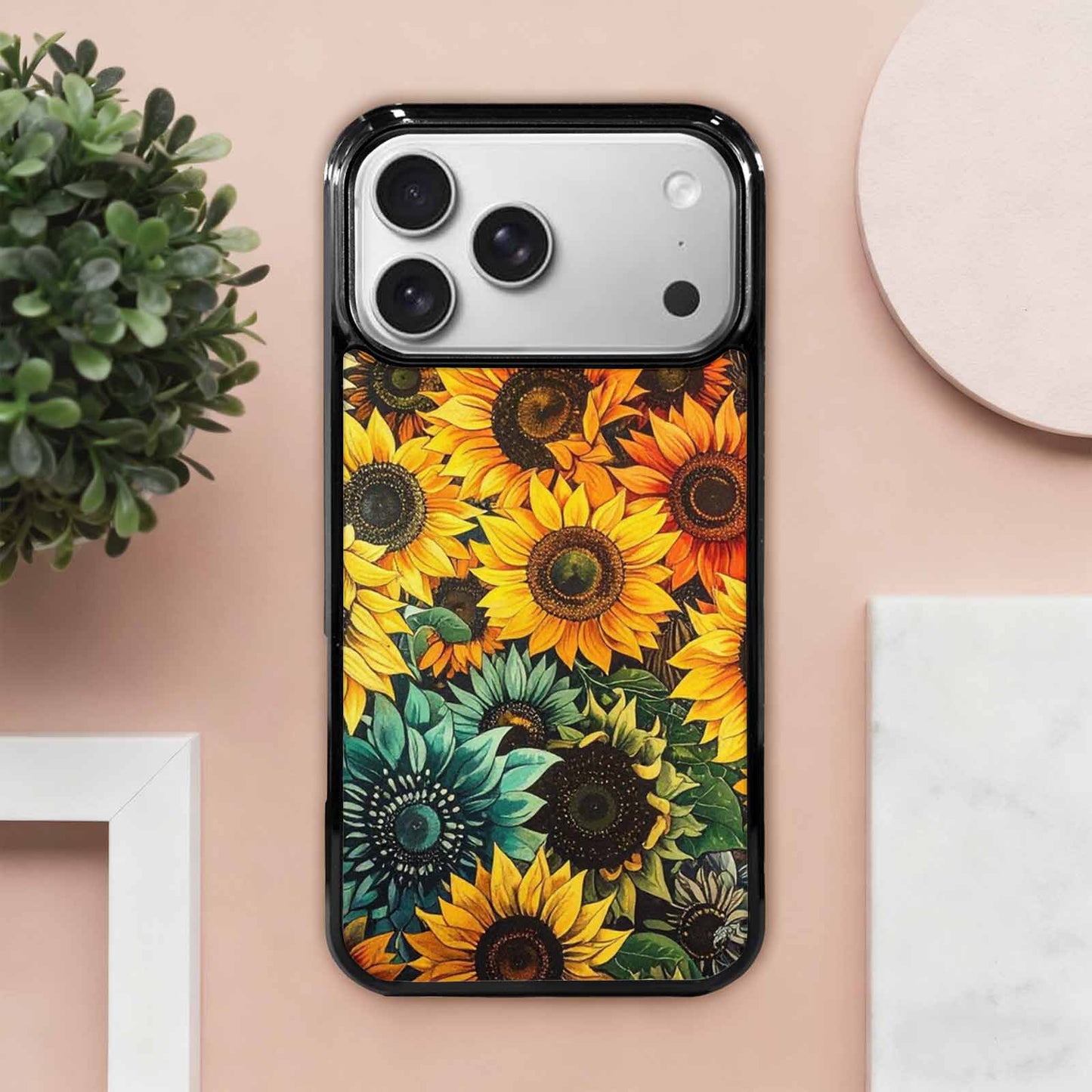 iPhone 17 Pro Max Case — Blend Melt Them Together Floral, Unique Phone Case Design