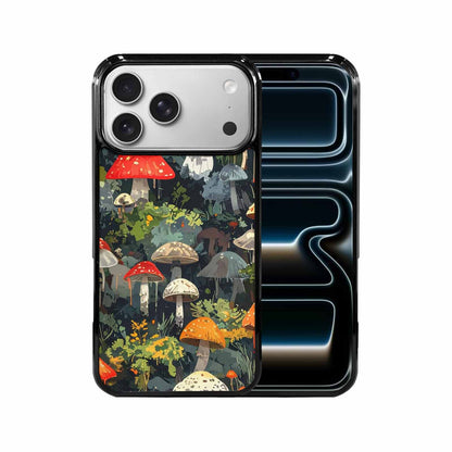 iPhone 17 Pro Max Case — Mushrooms Camomushrooms Patter Cwy Camo, Custom Printed Phone Case