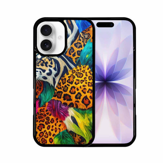 iPhone 17 Case — Full Color Vibrant Animal Print, Customized Protective Case