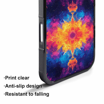 iPhone 17 Pro Case — Tie Dye Galaxy Art Seamless Tie, Custom Designed Case Cover