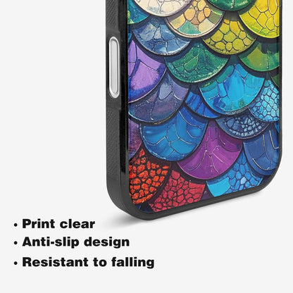 iPhone 16 Plus Case — Reptile Scale Full Color Vibrant Reptile, Original Design Phone Case