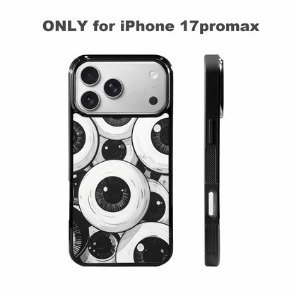 iPhone 17 Pro Max Case — Googly Cartoon Eyeballs Cartoon Cute, Custom Phone Case