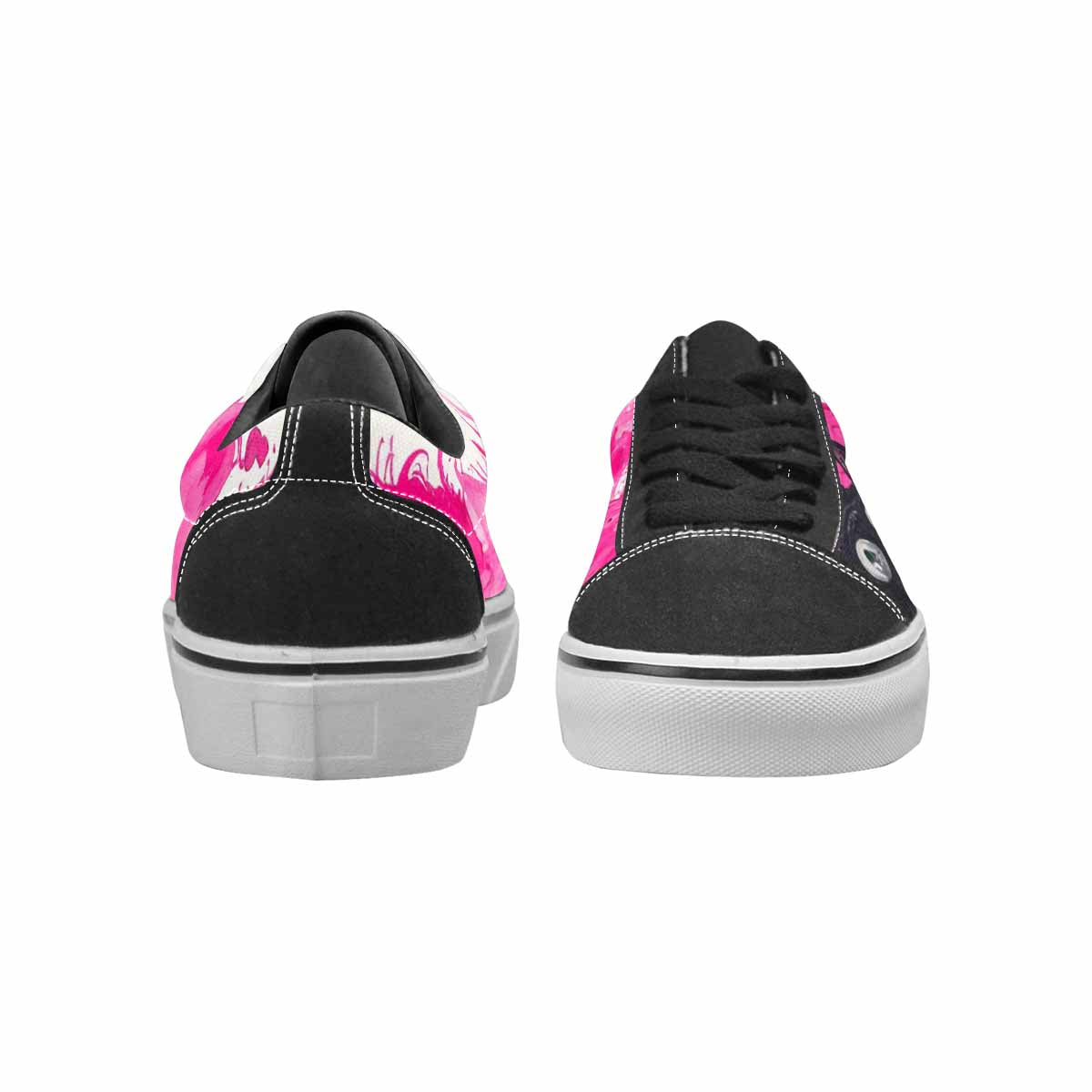WOMEN'S Monsters (general) Lace-Up Canvas Cottagecore Sneakers