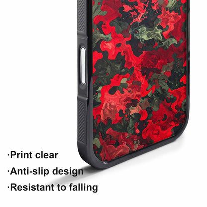 iPhone 17 Air Case — Small Military Camouflage Blotch Pattern Camo, Custom Print Case Cover