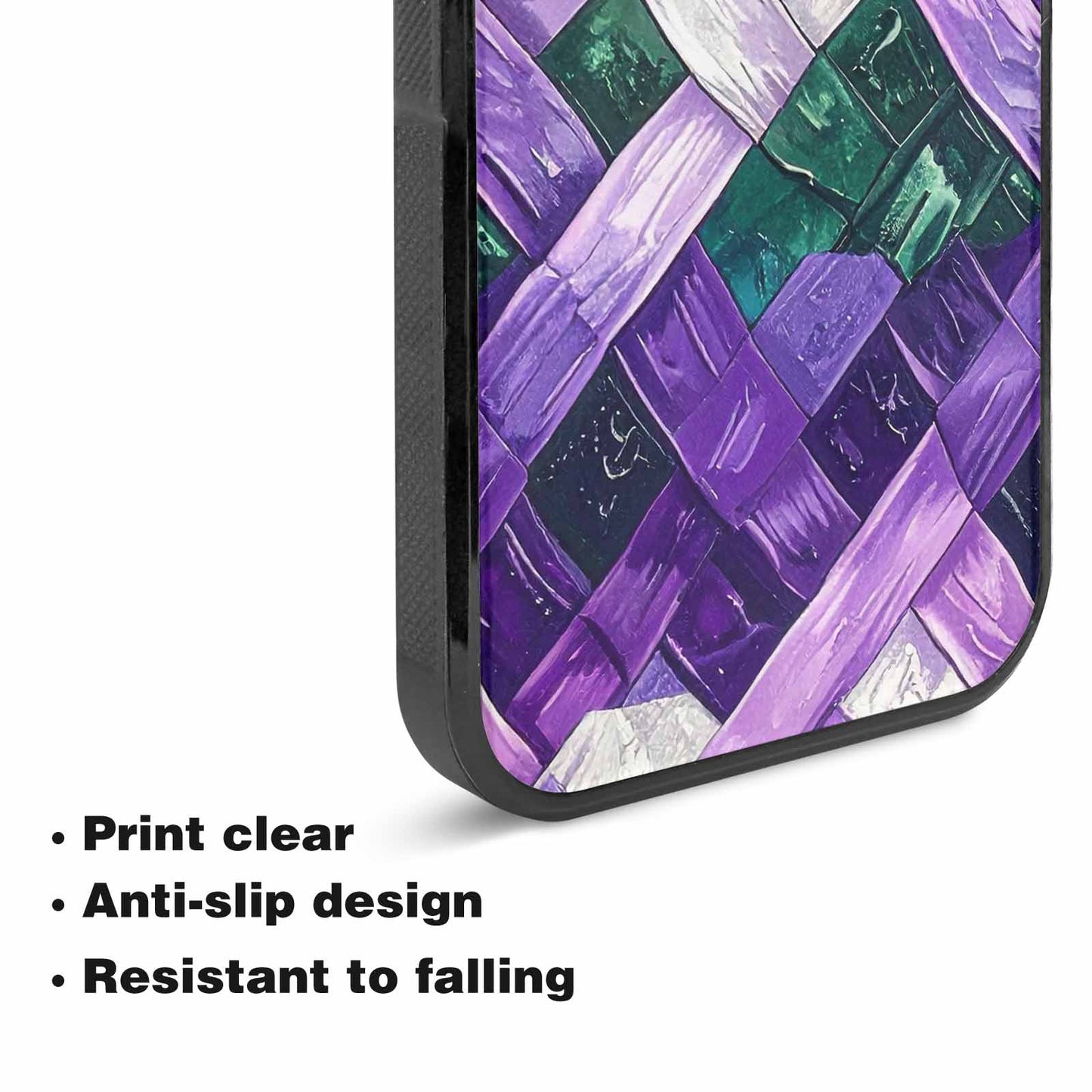 iPhone 15 Plus Case — Genderqueer Flag Color Theme Small Rainbow, Custom Print Case Cover