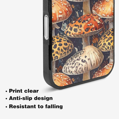 iPhone 16 Case — Mushrooms Pattern Hundreds Of, Unique Phone Case Design