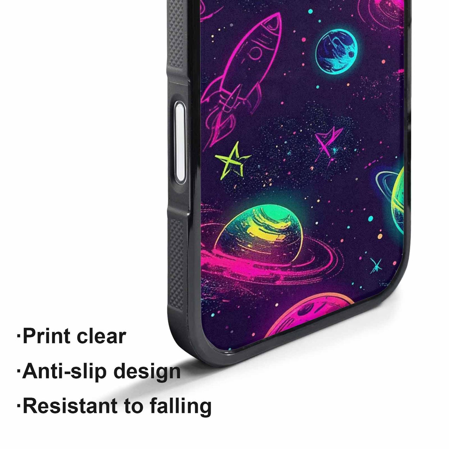 iPhone 17 Pro Max Case — Space Galaxy Astronaut Pattern, Galaxy Space, Custom Art Phone Cover