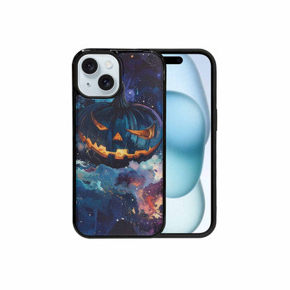 iPhone 15 Case — Eamless Repeating Pattern Of Overlapping Pumpkin, Personalized Phone Case
