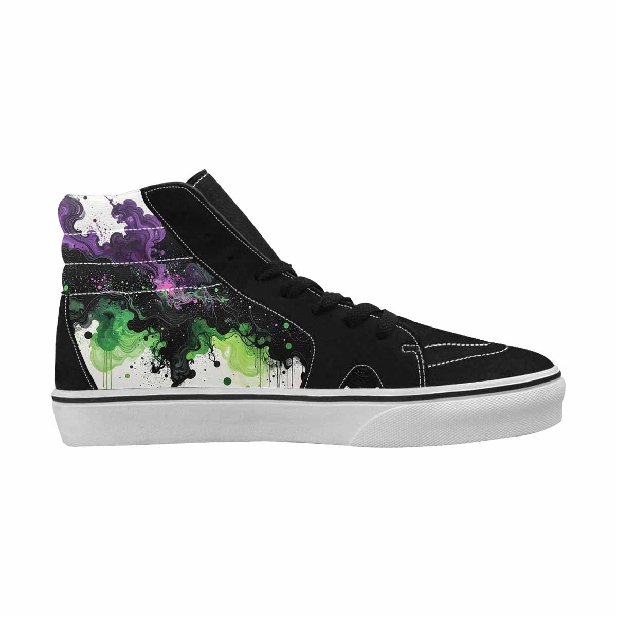 MEN'S Galaxy Nebula High Top Canvas Aesthetic Custom Shoes