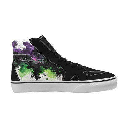 MEN'S Galaxy Nebula High Top Canvas Aesthetic Custom Shoes