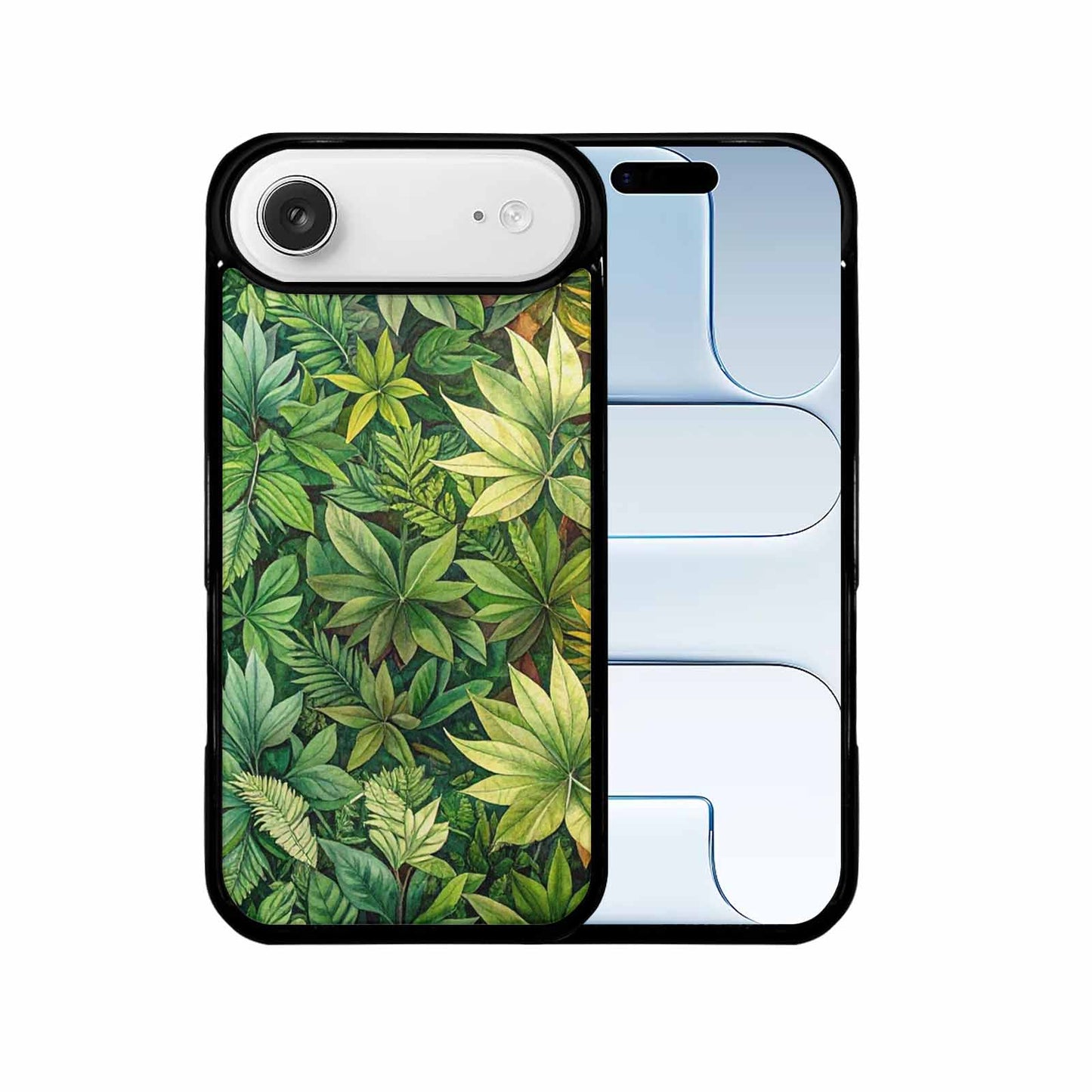 iPhone 17 Air Case — Small Seven Point Palmate Leaf Floral, Custom Art Phone Cover